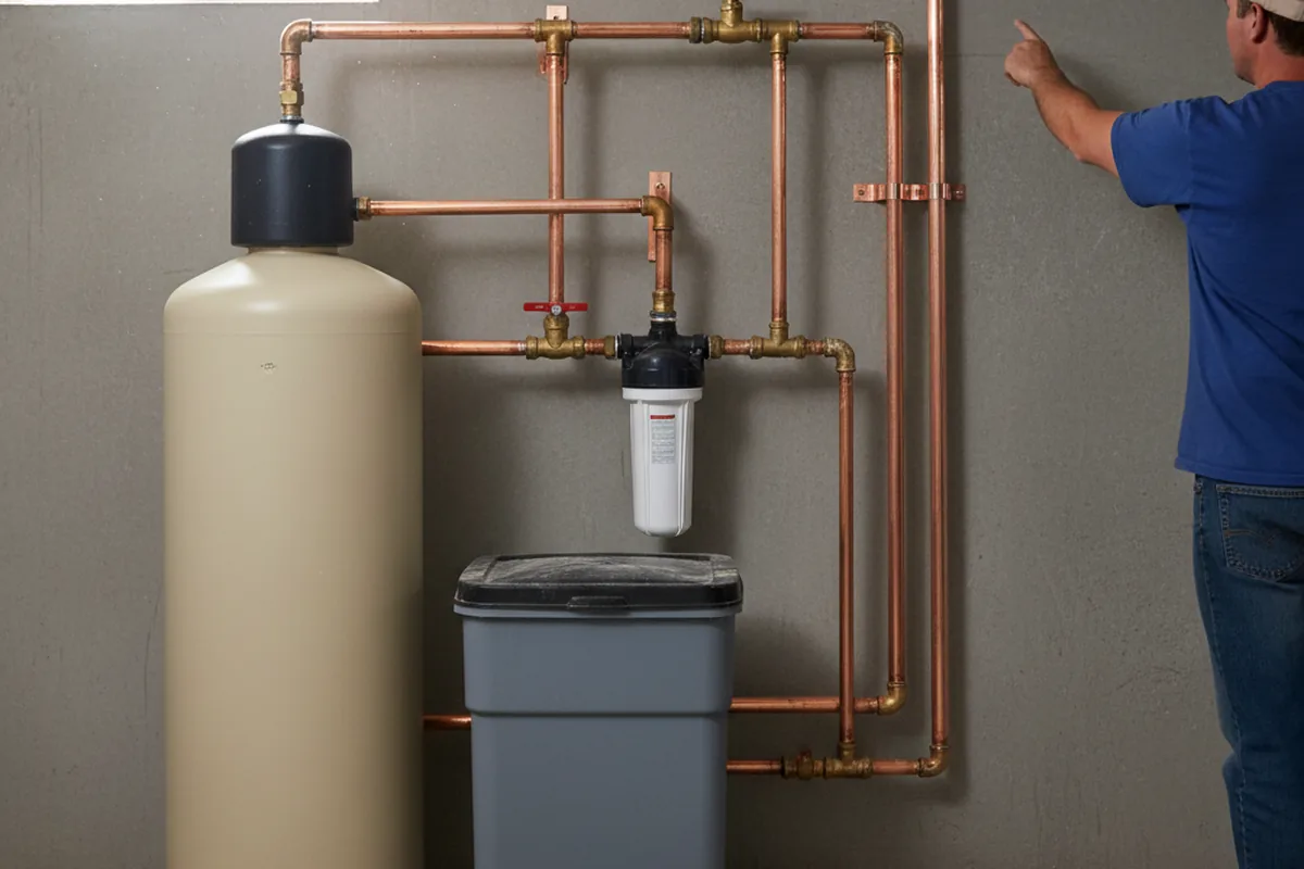 Whole-house water treatment system installed in Bacliff